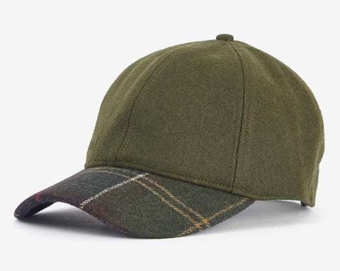 Roker Sports Cap in Forest by Barbour