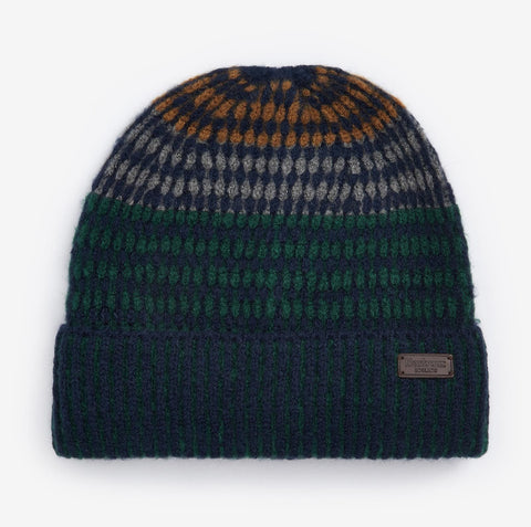 Harray Beanie in Green Loch by Barbour