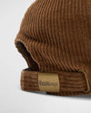 Preston Cord Cap in Beige by Barbour