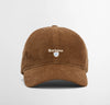 Preston Cord Cap in Beige by Barbour