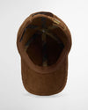 Preston Cord Cap in Beige by Barbour