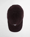 Preston Cord Cap in Brown by Barbour