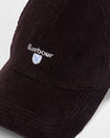 Preston Cord Cap in Brown by Barbour