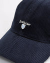 Preston Cord Cap in Navy by Barbour
