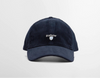 Preston Cord Cap in Navy by Barbour