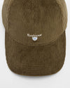 Preston Cord Cap in Olive by Barbour