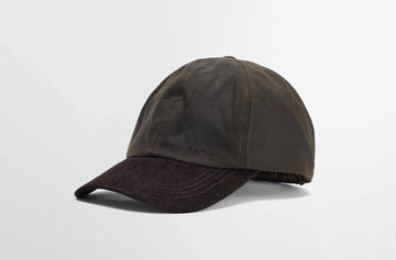 Ashby Cap in Olive/Brown by Barbour