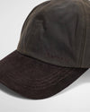 Ashby Cap in Olive/Brown by Barbour