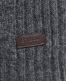 Nelson Essential Half-Zip Jumper in Storm Grey by Barbour