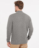 Essential Tisbury Half Zip Sweatshirt in Grey by Barbour