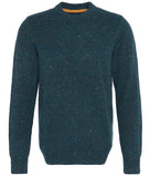 Tainsbury Crew Neck Jumper in Seaweed by Barbour