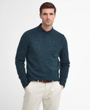 Tainsbury Crew Neck Jumper in Seaweed by Barbour