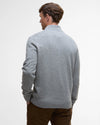 Kelson Half-Zip Jumper in Grey Marl by Barbour