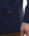 Kelson Half-Zip Jumper in Navy by Barbour