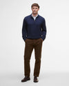 Kelson Half-Zip Jumper in Navy by Barbour