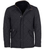 Powell Quilted Jacket in Navy by Barbour