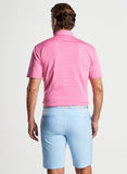Drum Performance Jersey Polo in Pink Ruby by Peter Millar