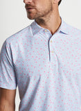 Starfish Performance Mesh Polo in White by Peter Millar