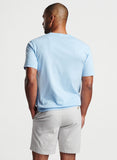 Lava Wash Pocket Tee in Cottage Blue by Peter Millar