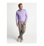 Whitaker Quarter-Zip Sweater in Wild Lilac by Peter Millar