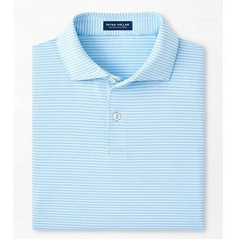 Ambrose Performance Jersey Polo in Blue Frost by Peter Millar