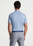 Octave Performance Jersey Polo in Regatta Blue by Peter Millar