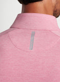 Stealth Performance Quarter-Zip in Pink Blossom by Peter Millar