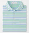 Atrium Performance Jersey Polo in Pale Blue by Peter Millar