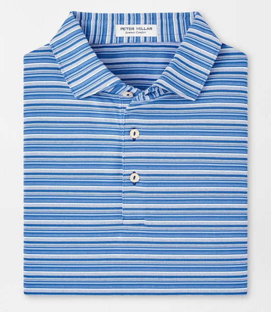 Atrium Performance Jersey Polo in Sailor Blue by Peter Millar