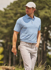 Atrium Performance Jersey Polo in Sailor Blue by Peter Millar