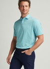 Linden Performance Jersey Polo in Riverbed by Peter Millar