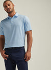 Phoenix Performance Jersey Polo in White/Sailor Blue by Peter Millar