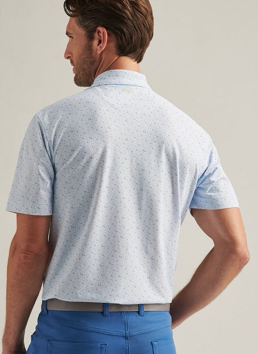 Casa Nova Performance Mesh Polo in White by Peter Millar