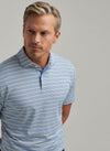 Cadence Performance Jersey Polo in Fountain Blue by Peter Millar