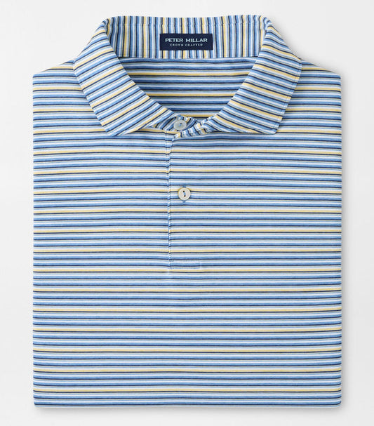 Cadence Performance Jersey Polo in Fountain Blue by Peter Millar