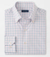 Getz Performance Poplin Sport Shirt in Navy by Peter Millar