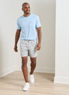 Crown Weekend Short in Gale Grey by Peter Millar