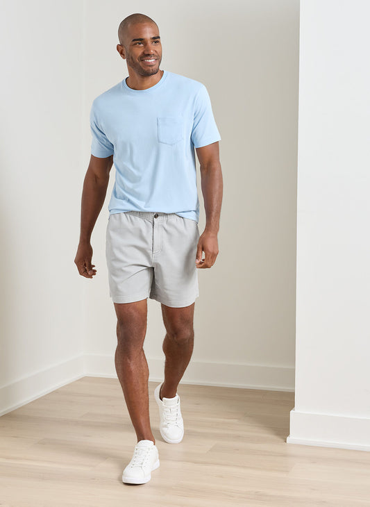 Crown Weekend Short in Gale Grey by Peter Millar