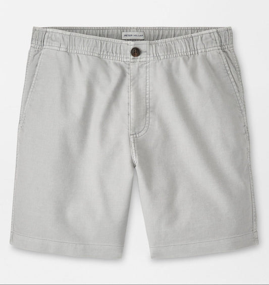 Crown Weekend Short in Gale Grey by Peter Millar