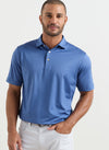 Solid Performance Jersey Polo in Windsor Blue by Peter Millar