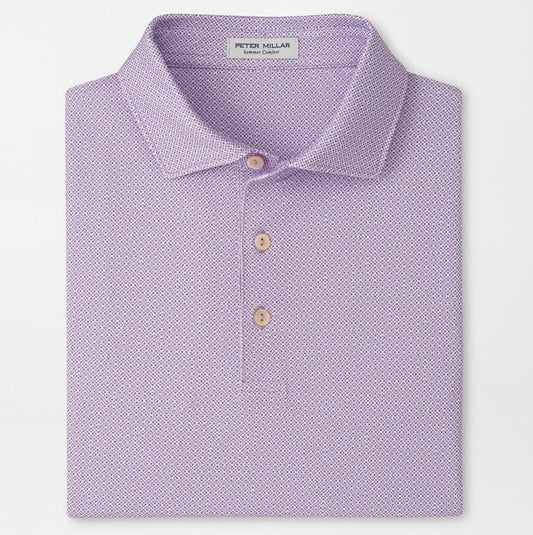 Ashgrove Performance Jersey Polo in Purple Iris by Peter Millar