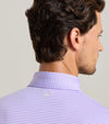 Hales Performance Jersey Polo in Purple Iris by Peter Millar
