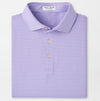 Hales Performance Jersey Polo in Purple Iris by Peter Millar