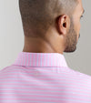 Dunnes Performance Jersey Polo in Pink Parfait by Peter Millar