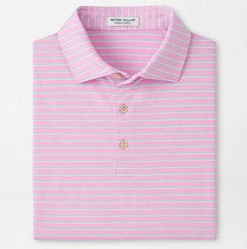 Dunnes Performance Jersey Polo in Pink Parfait by Peter Millar