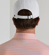 Dunnes Performance Jersey Polo in Summer Apricot by Peter Millar