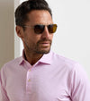Jubilee Stripe Performance Polo in Pink Parfait by Peter Millar