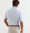 Paper Plane Performance Jersey Polo in White by Peter Millar