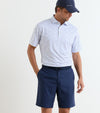 Oyster Roast Performance Jersey Polo in White by Peter Millar