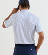 Oyster Roast Performance Jersey Polo in White by Peter Millar